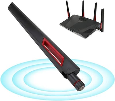 Router Antenne Set - Wifi Antenne Versterker Antenne - Signaal Verbeteren - Dual Band 2.4G 5.8G - 8dBi - Zwart