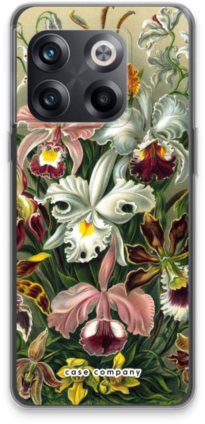 Case Company® - Hoesje geschikt voor OnePlus 10T hoesje - Haeckel Orchidae - Soft Cover Telefoonhoesje - Bescherming aan alle Kanten en Schermrand