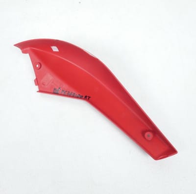 Coque arrière droite origine pour Scooter Peugeot 50 Ludix Elegance 14P 762100RT / 1176210000 / Rouge Neuf