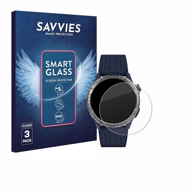 3 Stuks Savvies Screenprotector - geschikt voor Reflex Active Sea Venture 400 R - beschermfolie glas transparant