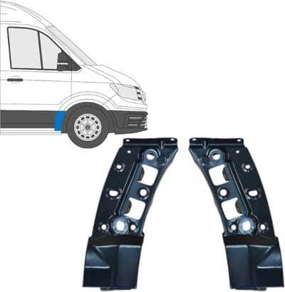 Reparatiepaneel voorspatbord voor Volkswagen Crafter 2017- / Links + Rechts
