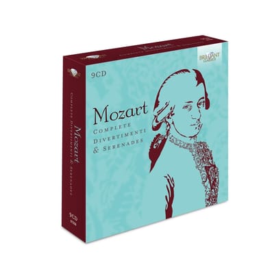 Kurpfälzisches Kammerorchester, Czech Chamber Philharmonic Orchestra & Amati Chamber Orchestra - Mozart: Complete Divertimenti & Serenades (9 CD)