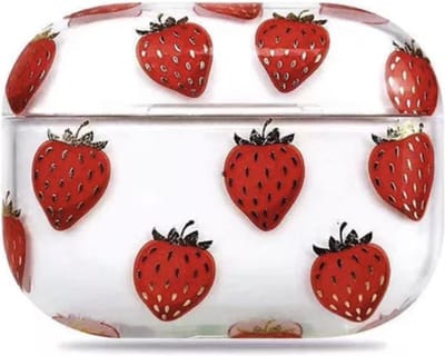 AirPods Pro Case "Aardbei" - Airpods hoesje - Airpods case - Airpods Pro case - Airpod Pro hoesje
