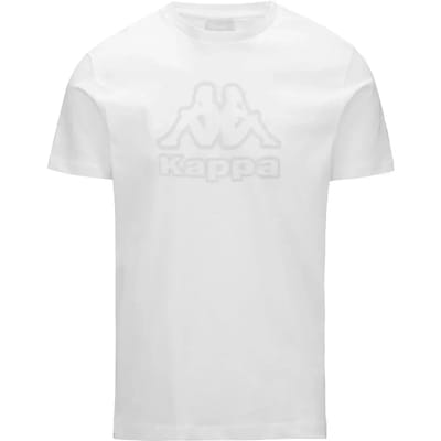 Kappa Cremy T-shirt Met Korte Mouwen Wit S Man