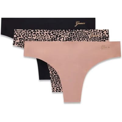 Braziliaanse Vrouwenstring Guess Raw Cut (x3)