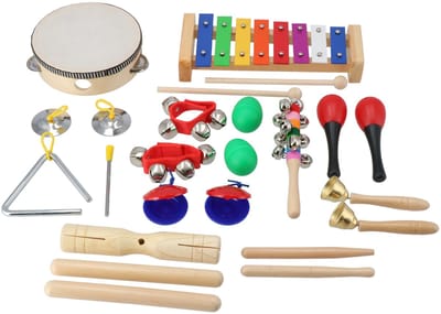 Percussieset 12-delig - Fazley Funtune Percussion KIT