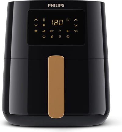 Philips Airfryer 5000-Serie L - 4,1L - 13-in-1 Airfryer met Wifi (zilveren handvat)