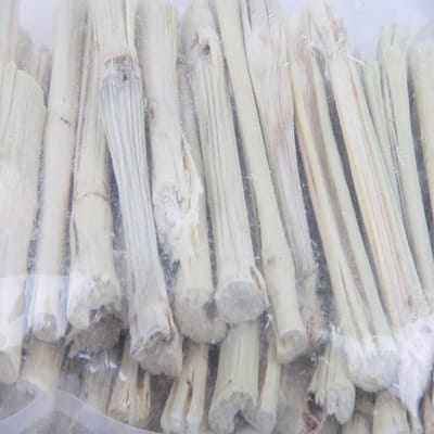 Natuurlijke Zoete Bamboestokken voor Tanden van Konijnen, Chinchilla's en Cavia's - Gezonde Snack voor Kleine Huisdieren (200g)