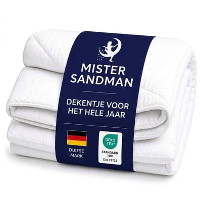 MS Dekbed 200x220 - Deken met vulling van microvezel - Ademend - Deken 200x220 ideaal voor alle seizoenen - Geschikt als zomerdekbed 200x220 - All season dekbed 200x220 - Alle seizoenen dekbed 200x220