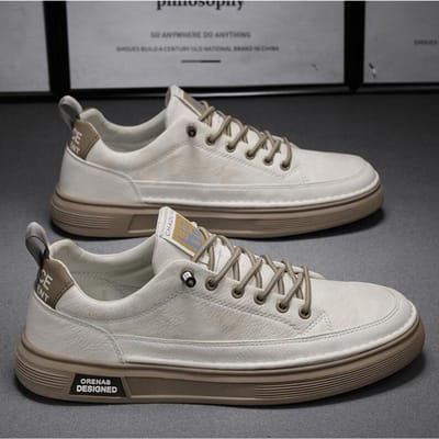 Herfst Herenschoenen Casual Platform Leer Chef's Loafers Mode Sneakers Outdoor Rijden Tennis Hardlopen Luxe Trainers 39 black