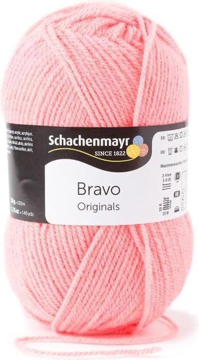Bravo Wol - 50 gram -  Lichtroze