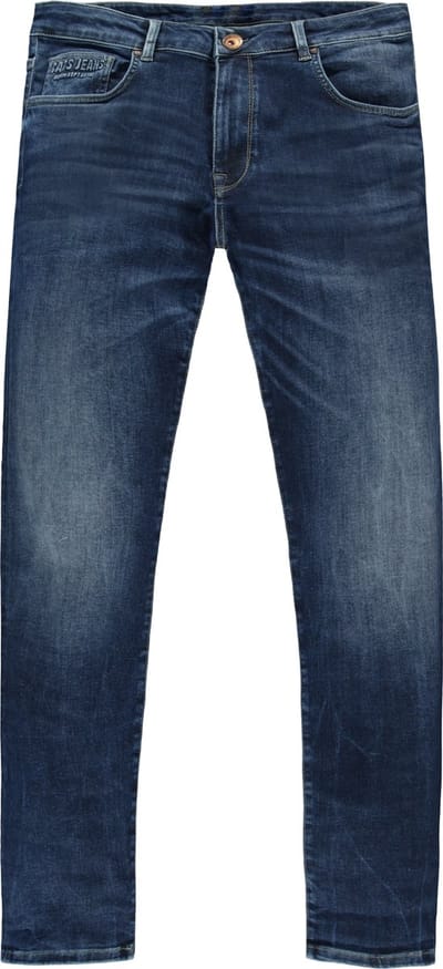 Cars blauwe heren jeans   Used washed wassing   Slim Fit   5-Pocket zakken   Knoop- en ritssluiting   Regular waist Blauw 27/32