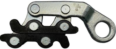 Berger & Schröter 12528 Kabelklem 4 mm Staal Verzinkt, Gebruineerd 1 stuk(s)