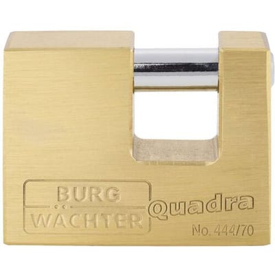 Burg Wächter 28680 Hangslot 70.00 mm Verschillend sluitend Messing Sleutelslot