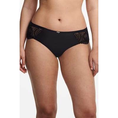 Chantelle Mystic Dream Black Grey Lurex Maat: 38 | Slipjes Outlet | Dames | Zwart