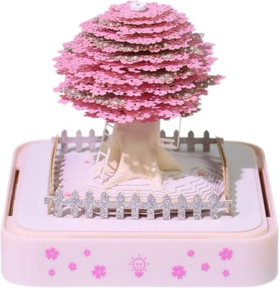 Scheurkalender 2026 - Bureaukalender Notitieblok - Decoratie Kantoor - 3D Sculptuur Design - 10.8 x 10.8 x 10.5 cm