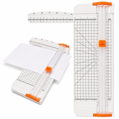 Rol Papier snijder - Voor A3/A4 - 12 vellen tegelijk - Machine - Bureau accessoires - Snijders - Diydash - Snijmachine papier