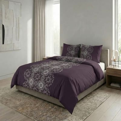 SENZATIONE 100% Katoen Percaline Dekbedovertrek 200x200/220-2x60x70 cm GABRIELE PAARS