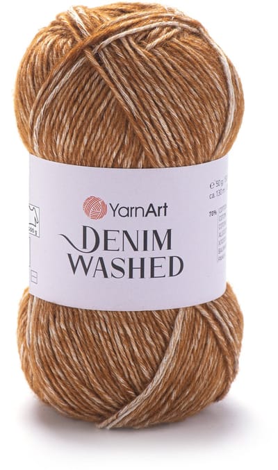 YarnArt Denim Washed – Katoenmix Garen – 50g – ±130m – Vintage Look – Voor Kleding & Accessoires - Kleur 926