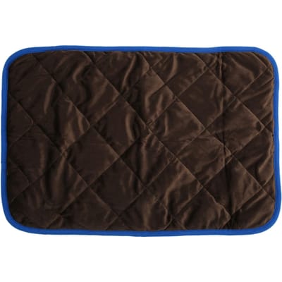 Wasbare Hondenplasmat Zelfverwarmend Herbruikbaar Huisdier Zindelijkheidstraining Zelfverwarmende Mat voor Thuis Koffie S(for 2-4kg) black