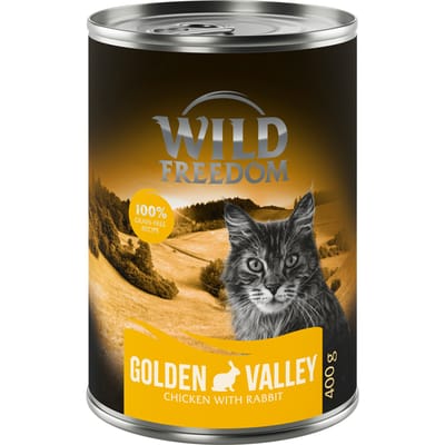 24x400g Adult Valley Konijn & Kip Wild Freedom Kattenvoer