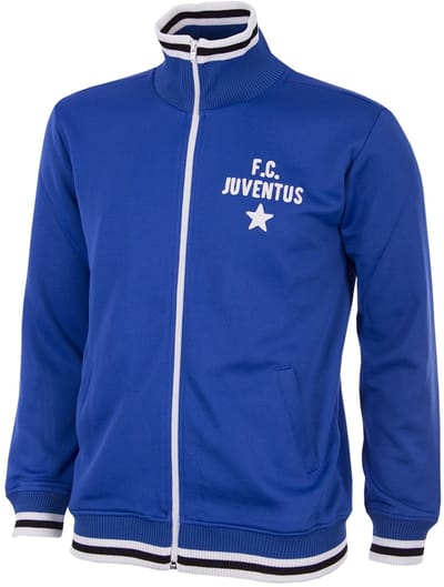COPA - Juventus FC 1975/76 Retro Voetbalvest - Heren - Blauw - M