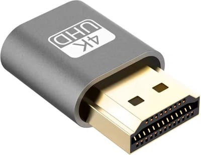 Heble® - Ontdek de kracht van Heble®: de ultieme HDMI Display port Dummy Plug voor een 4K Display Emulatie ervaring!