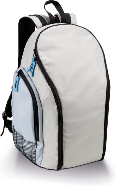 Kimood Rugtas met koelvak KI0113 - Light Grey / Sky Blue - One size