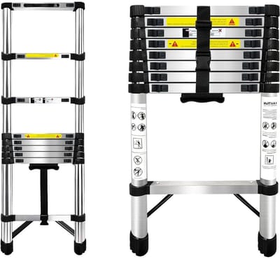 Telescopische Ladder - Huishoudtrap - Vouwladder - ( Amount of M)