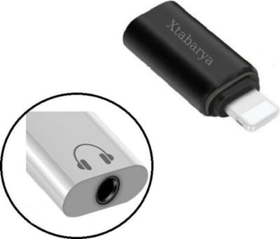 Adapter 3.5mm jack naar 8 pin Geschikt voor iphone Digitale Adapter Bluetooth zwart