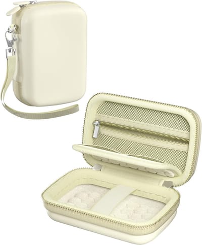 Compacte Camera Tas voor KODAK PIXPRO FZ55 / FZ45 4K - Ruimte voor Batterijen en SD Kaarten, Geschikt voor Camkory en Lecran, Ideaal voor Reis en Fotografie