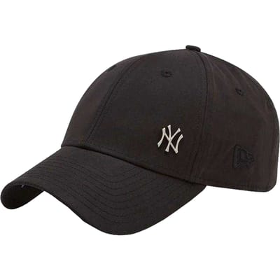 New Era Unisex volwassene 9Forty Flawless New York Yankees Baseballpet (Zwart)