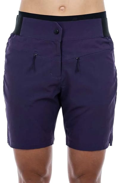 Cube Atx Baggy Cmpt Liner Korte Broek Paars L Vrouw