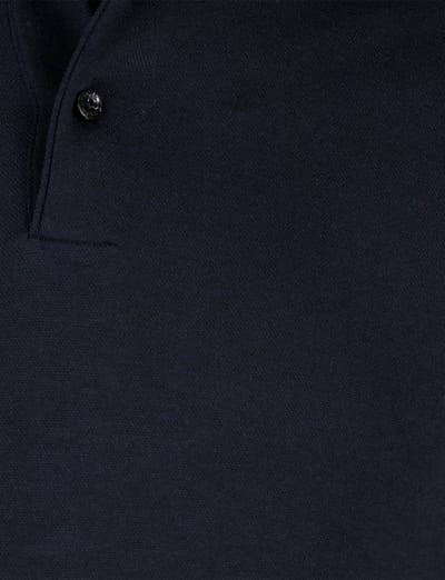 Poloshirt BOSS Black nay normale fit 3 knoops