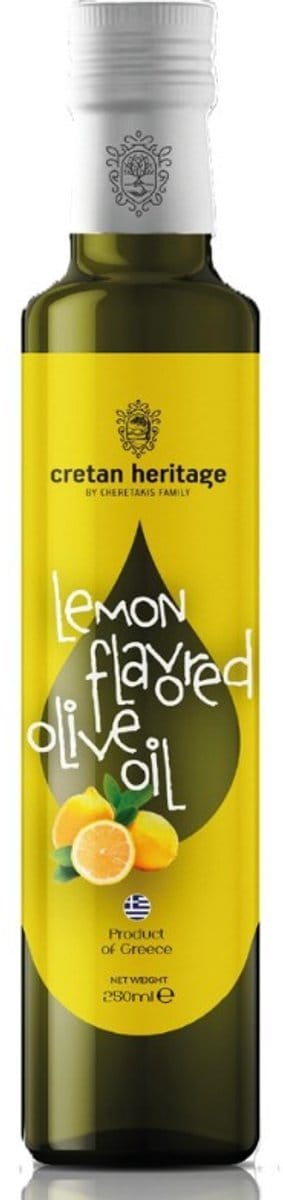 Cretan Heritage Citroen Olijfolie 250 ml – Extra Vierge uit Kreta
