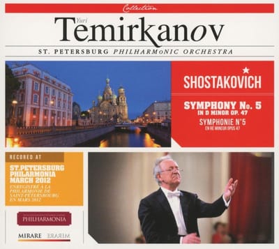 St. Petersburg Philharmonic Orchestra, Yuri Temirkanov - Shostakovich: Symphony No.5 (CD)