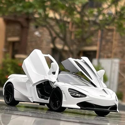 1:32 Mclaren 720S Legering Sportauto Model Diecasts & Speelgoed Metalen Voertuigen Auto Model Simulatie Geluid Licht Verzamelspeelgoed Cadeau