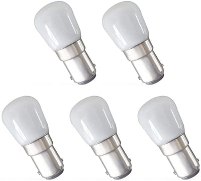Spectrum LED Miniatuur Lamp Ba15d 1.5W - 230V - 140 Lumen - 3000K Warm wit - Gezellig licht - Energiezuinig - 5 stuks