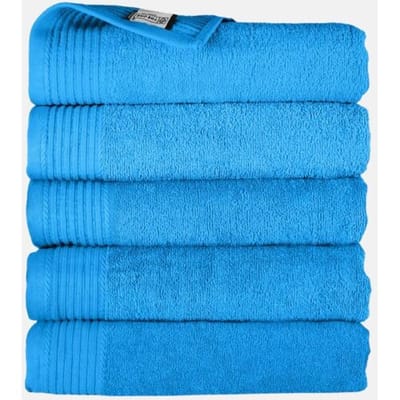 The One Towelling The One Badhanddoek 450 gram 70x140 cm Turquoise (5 stuks)