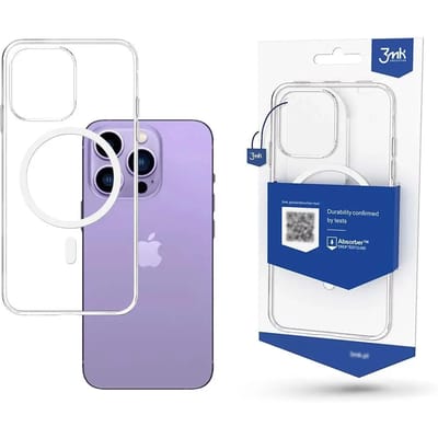 3mk - iPhone 14 Pro Max - Mag Safe - Telefoonhoesje - Transparant