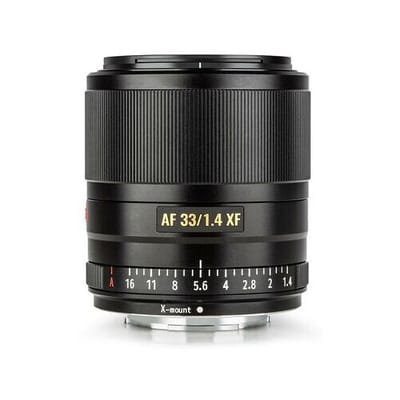 Viltrox 33mm F1.4 Fujifilm X-Mount Objectief