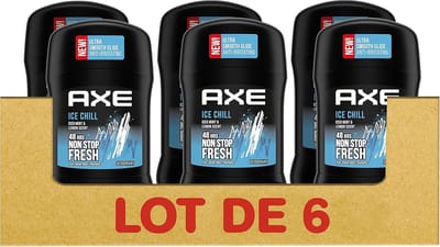 Axe Ice Chill Deodorant Stick 6x50 ml - Iced mint en Citroengeur