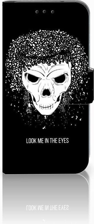 Telefoonhoesje met Naam Samsung Galaxy S10e Skull Hair
