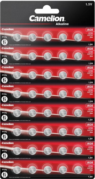 Camelion Alkaline AG5 1,5V blister 40