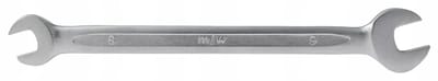 MJW Platte Ringsleutel 8x9mm - Dubbelzijdig CrV Staal