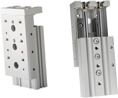 Luchtcilinder - Pneumatische cilinder - Industriële Automatisering - Versterkt Cilinderlichaam - 12mm Boring - Metaal