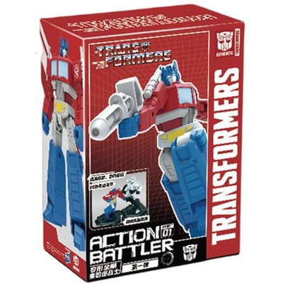Originele Transformeerde G1 Optimus Prime Bumblebee Shockwave Starscream Nemesis Prime Speelgoed Actiefiguur Model Speelgoed Voor Kinderen Cadeau brown