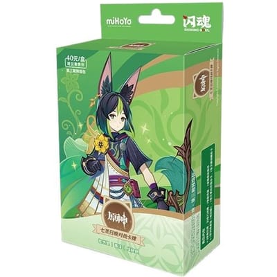 100% Echte Genshin Impact Kaart Genius Invokation Tcg Battle Card Hu Tao Raiden Shogun Karakter Verzameling Kaart Kind Speelgoed Cadeaus