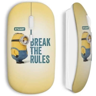 Souris Sans Fil Minions Stuart I Break The Rules