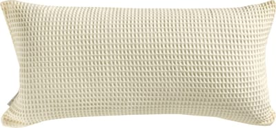 Heckettlane Kussensloop Wafel - Kussenhoes van 40x80 cm - 1 stuk - 100% Katoen - Geel